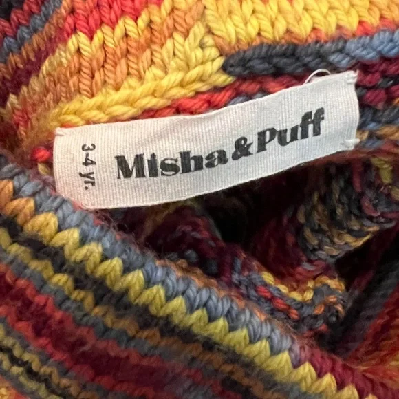 Misha And Puff Colorful Knit Wool Skirt - Picture 4 of 5